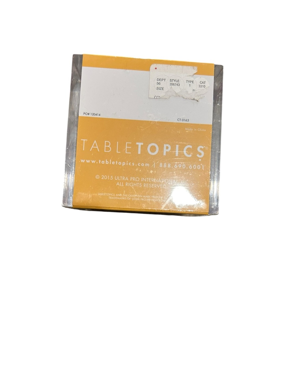 Tabletopics Conversation Cards